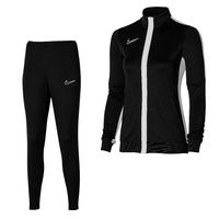 Nike Dri-FIT Academy 23 Full-Zip Trainingspak Dames Zwart Wit - thumbnail