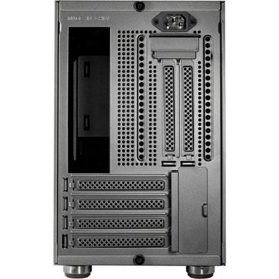 Inter-Tech IM-1 POCKET Micro-tower PC-behuizing Zwart