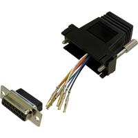 BKL Electronic 10121119 Adapter D-sub bus 15-polig - RJ45-bus 1 stuk(s) Single - thumbnail