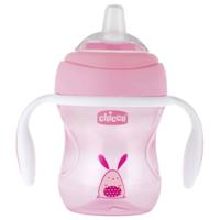 Chicco Drinkbeker Transition Cup Junior 200 Ml Siliconen Roze
