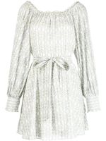 alice + olivia robe courte Mary à épaules dénudées - Blanc - thumbnail