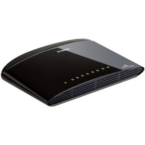 D-Link DES-1008D Unmanaged Fast Ethernet (10/100) Zwart