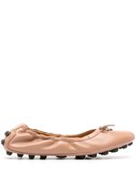 Tod's ballerines Gommino en cuir - Rose - thumbnail