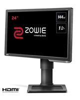 BenQ Zowie XL2411P Gamingmonitor, 24 inch, 144 Hz (1 ms reactietijd, in hoogte verstelbaar, Zwart eQualizer, Display Port) voor pc-spelers,Zwart