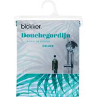 Blokker Douchegordijn Premium Groen Blad - thumbnail