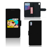 Xiaomi Redmi 7A Wallet Case met Pasjes Popart Oh Yes - thumbnail