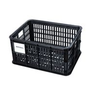 Basil fietskrat S - klein - 17.5 liter - zwart