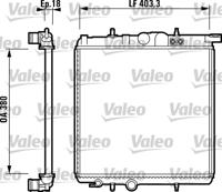 Radiateur VALEO, u.a. für Peugeot