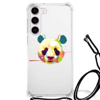 Samsung Galaxy S23 Stevig Bumper Hoesje Panda Color