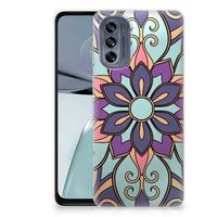 Motorola Moto G62 5G TPU Case Purple Flower