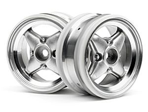 Mx60 4 spoke wheel matte chrome (0mm offset)