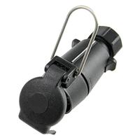 as - Schwabe 60463 7-Pins Caravankoppeling, IP44, Zwart