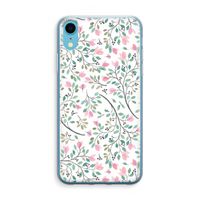 Sierlijke bloemen: iPhone XR Transparant Hoesje - thumbnail