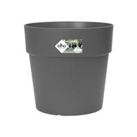 Elho Vibia Straight Rond 25 - Bloempot voor Buiten - Ø 24.3 x H 23.2 cm - Antraciet