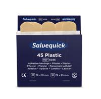 Salvequick 6036 navulling 45 plastic pleisters - 6 stuks