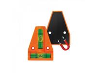 Pro+ Waterpas pyramide met magneet op kaart