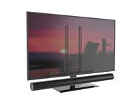 Cavus Tv en soundbar voet, 60° draaibare tv-standaard voor Sonos Arc soundbar & TV - tot 30 kg