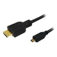 LogiLink HDMI han -> Mikro HDMI han 1 m - thumbnail