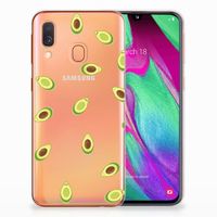 Samsung Galaxy A40 Siliconen Case Avocado