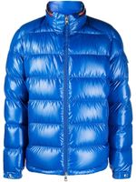 Moncler Bourne padded zip-up jacket - Bleu