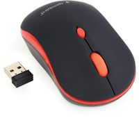 Gembird WIRELESS OPTICAL MOUSE MUSW-4B-03-R 1600DP - Maus muis Ambidextrous RF Draadloos Optisch 1600 DPI - thumbnail