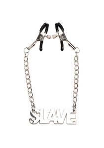 Enslaved Slave Chain Nipple Clamps