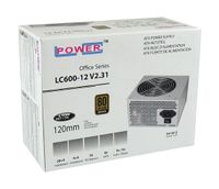 LC-Power LC600-12 V2.31 power supply unit 400 W 20+4 pin ATX ATX Grijs - thumbnail