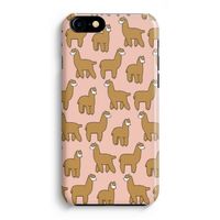 Alpacas: Volledig Geprint iPhone 7 Hoesje - thumbnail