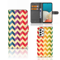 Samsung Galaxy A53 Telefoon Hoesje Zigzag Multi Color