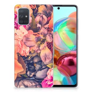 Samsung Galaxy A71 TPU Case Bosje Bloemen