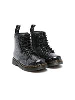 Dr. Martens Kids bottines 1460 à paillettes - Noir - thumbnail