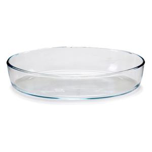 Ovenschaal van borosilicaat glas - ovaal - 2 Liter - 30,5 x 22 x 6 cm