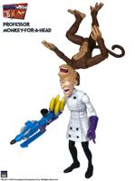 Earthworm Jim Action Figure Wave 1: Professor Monkey-For-A-Head 28 cm - thumbnail