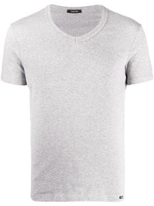 TOM FORD t-shirt à col v - Gris