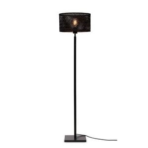 GOOD&MOJO Vloerlamp Java - Bamboe Zwart - Ø32cm