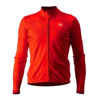 Castelli Pericolo lange mouw fietsshirt rood heren M