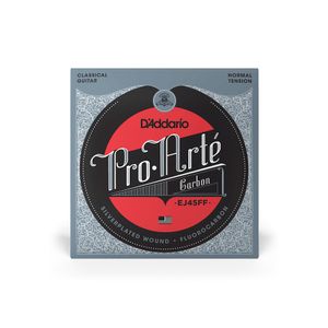 D'Addario EJ45FF snaar voor muziekinstrumenten Klassiek 6 stuk(s) Fluorocarbon Gitaar