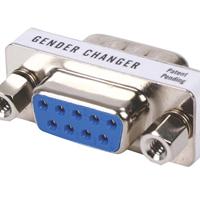 Valueline GCM-9 M9 F Sub-D 9p mannelijk Sub-D 9p vrouwelijk zilveren kabel-interface en voeding