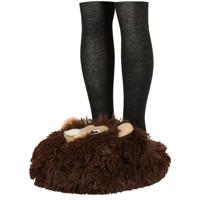 Grote voetenwarmer slof Aapje one size 30 x 27 cm One size  -