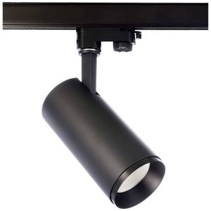 Deko Light Lucea 20 707121 230V-railsysteem lamp LED vast ingebouwd 20 W LED Energielabel: F (A - G) Diepzwart (RAL 9005)