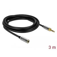 DeLOCK Stereo Jack 3,5 mm 3-Pin male > female verlengkabel 2 meter - thumbnail