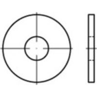 Onderlegringen 8.4 mm 24 mm Staal 100 stuk(s) TOOLCRAFT 146435 - thumbnail