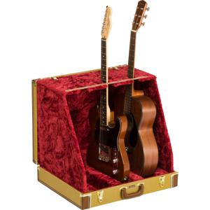 Fender Classic Series Case Stand 3 Tweed statief voor drie gitaren / basgitaren