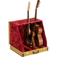 Fender Classic Series Case Stand 3 Tweed statief voor drie gitaren / basgitaren - thumbnail