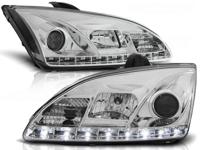 Tuning-Tec Koplampen met parkeerlicht FORD FOCUS II 09 04-01 08 CHROOM