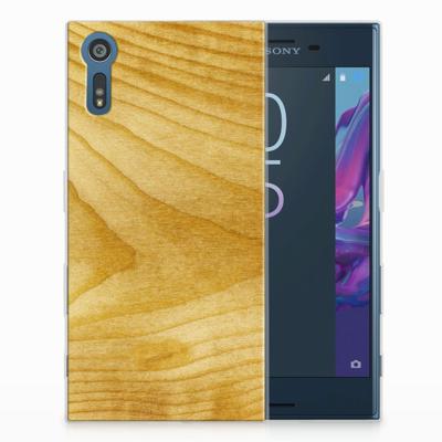 Sony Xperia XZs | XZ Bumper Hoesje Licht Hout Sony Xperia XZs | XZ Bumper Hoesje Licht Hout