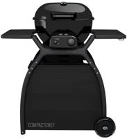 OUTDOORCHEF P-480 G COMPACTCHEF 5600 W Grill Verrijdbaar Zwart