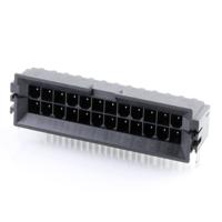 Molex 438100099 Male behuizing (board) Totaal aantal polen: 24 Inhoud: 1 stuk(s) Tray