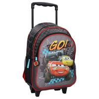 Disney trolley Cars jongens 18 liter polyester zwart/rood
