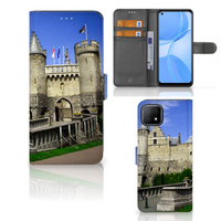 OPPO A73 5G Flip Cover Kasteel - thumbnail